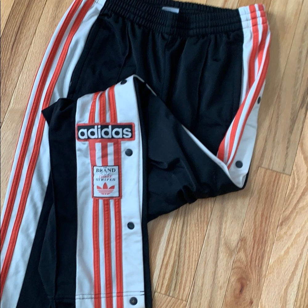 Adidas snap off pants